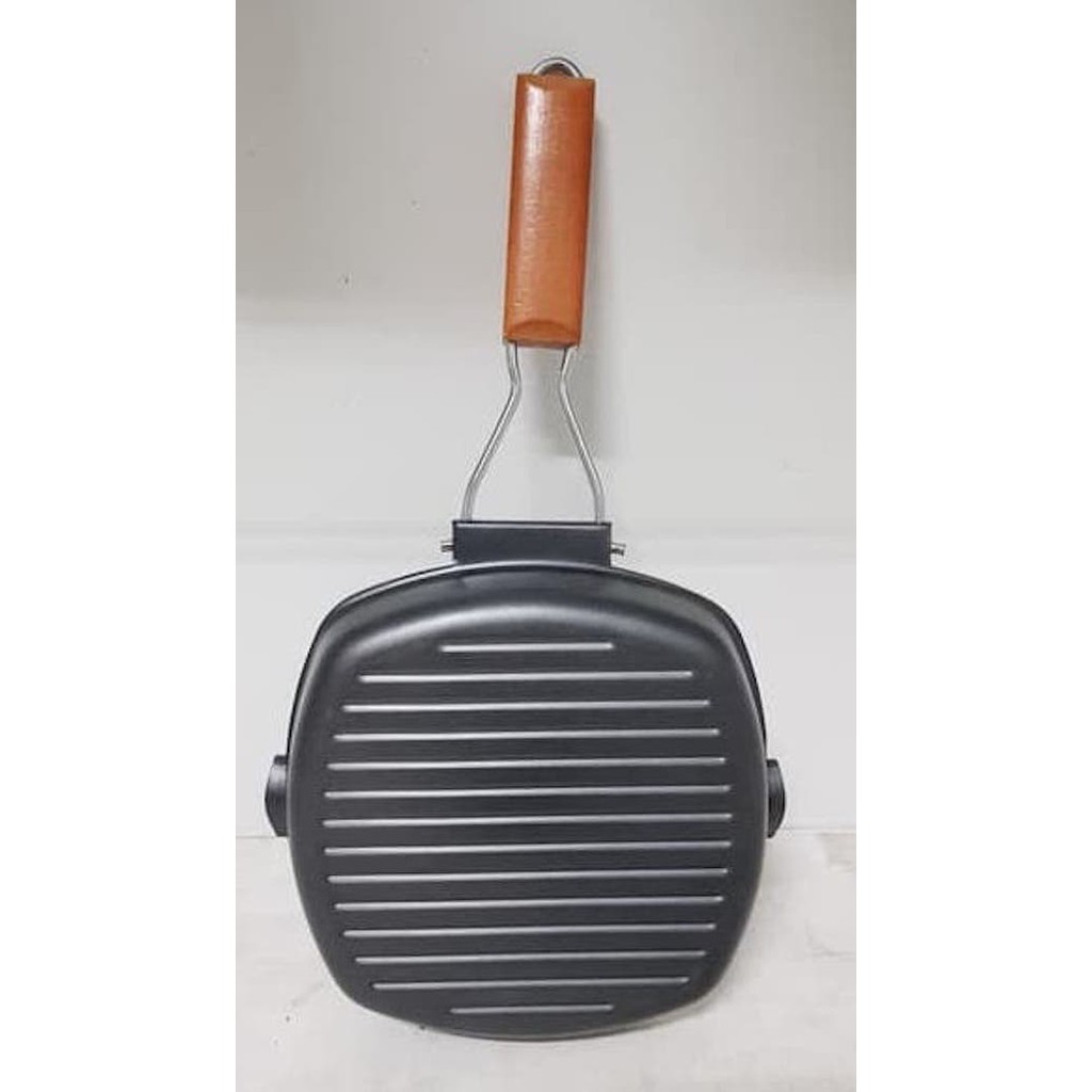 Square Grill Pan Lipat 22 cm