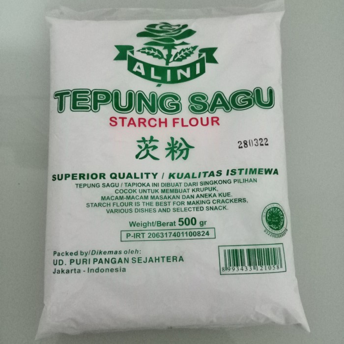 

cs01477 Alini Tepung Sagu 500Gr Da01D100