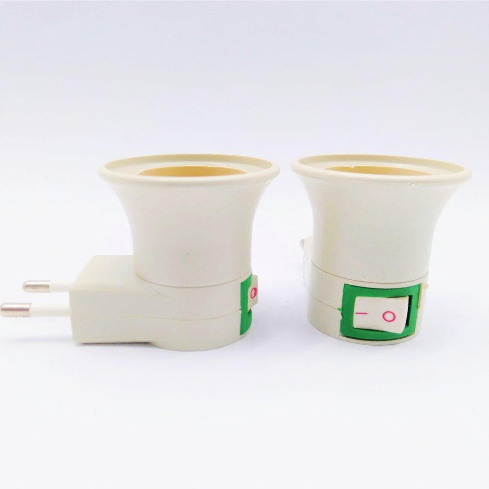 Fitting Colok Lampu Fitting Lampu Tidur Fitting E27 Saklar Switch On Off