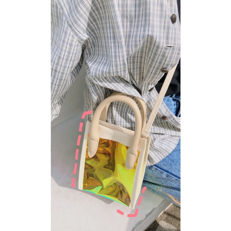 Tas Selempang Wanita | Tas Hologram | Tas Selempang Hologram | Kiara Bag