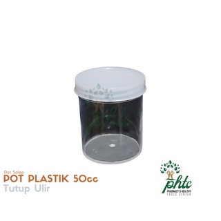 Image of Pot Plastik 50cc l Pot Salep l Pot Cream l Pot Urine l Pot Plastik l Pot 50 cc