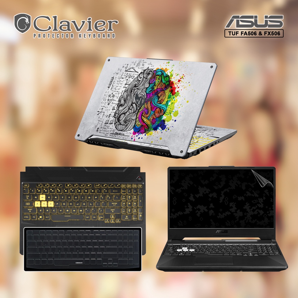 Jual Cover Keyboard Screen Protector Garskin Laptop Anti Gores Asus TUF