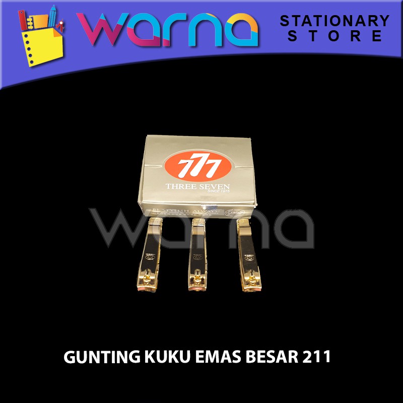 GUNTING KUKU 777 EMAS BESAR 211 ORIGINAL