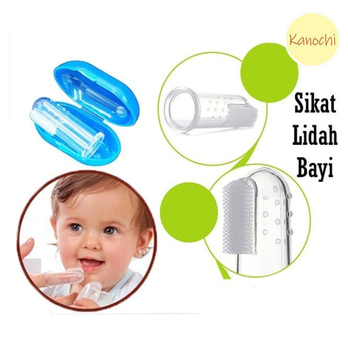 Sikat Lidah Bayi Sikat Gigi Lidah Bayi Silikon Baby Finger