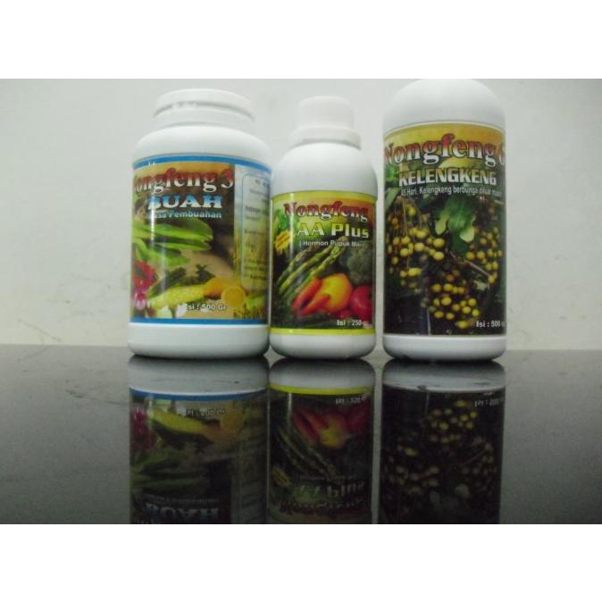 <<<<<] Pupuk Nongfeng Paket Kelengkeng (NF Kelengkeng, AAPlus, Nongfeng Buah)