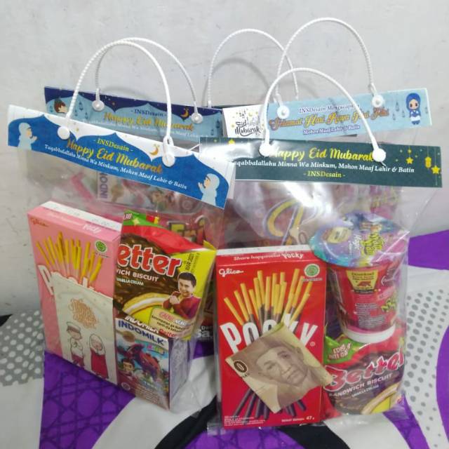 Tas Snack Lebaran / Tas Ulang Tahun / Goodie Bag Ultah