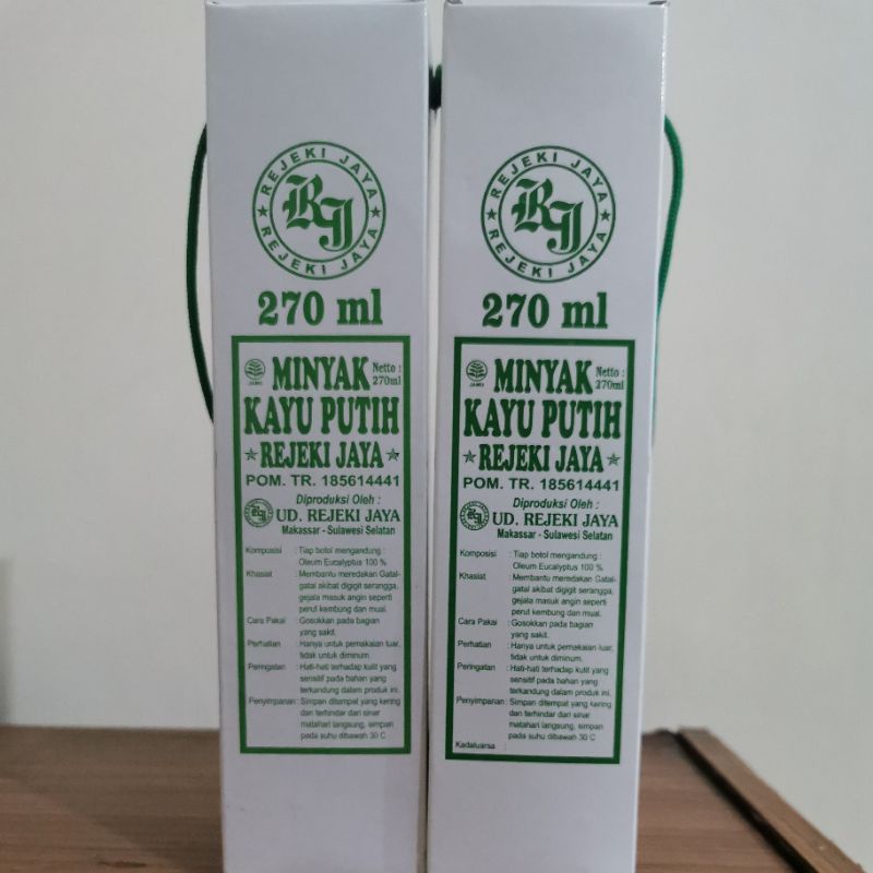 

minyak kayuputih rezeki jaya 270ml