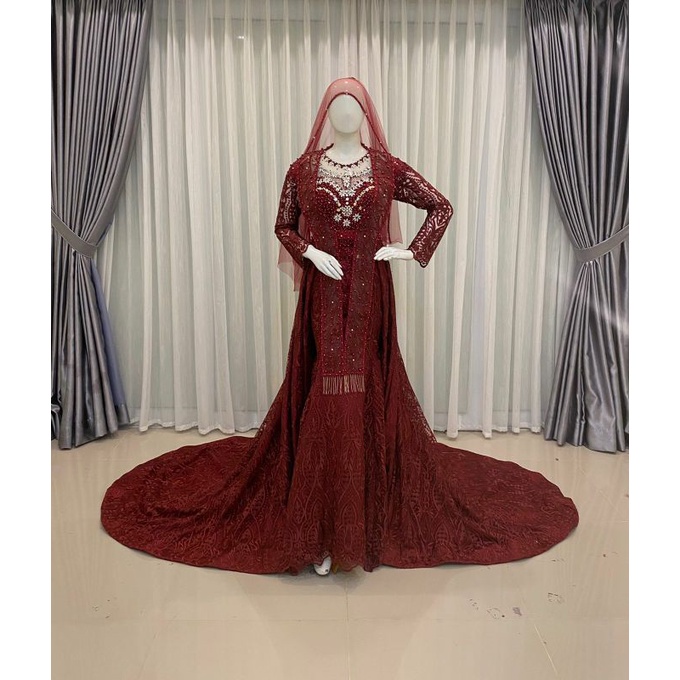 Gaun pengantin premium/wedding dress