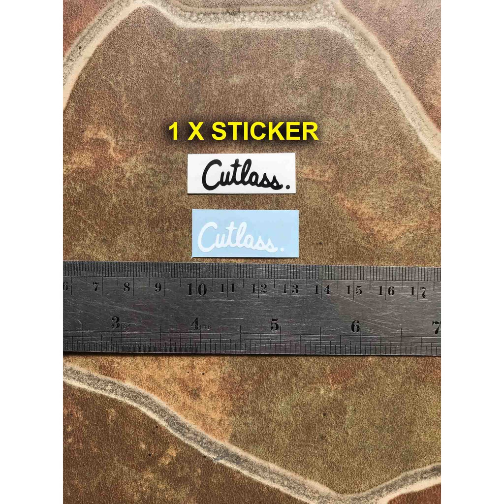 Sticker Cutlass Gitar Elektrik Sterling Ernie Ball By Musicman Sub Decal Headstock Guitar Bass Elect