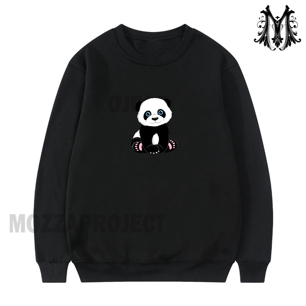 Mozzaproject Sweater Crewneck Sweatshirt Panda