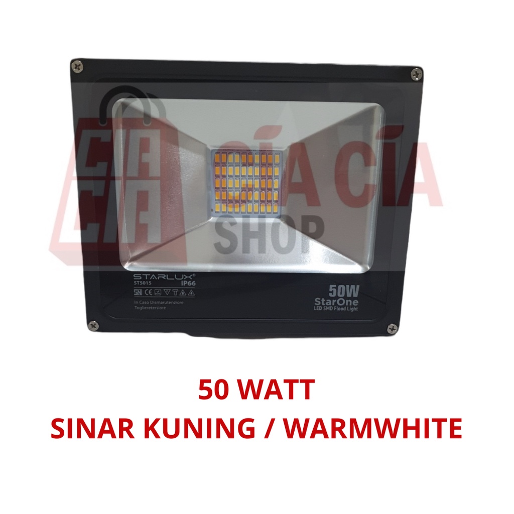 Lampu Tembak 50 WATT Lampu Sorot LED 50W LED Flood Light 50 W STARLUX