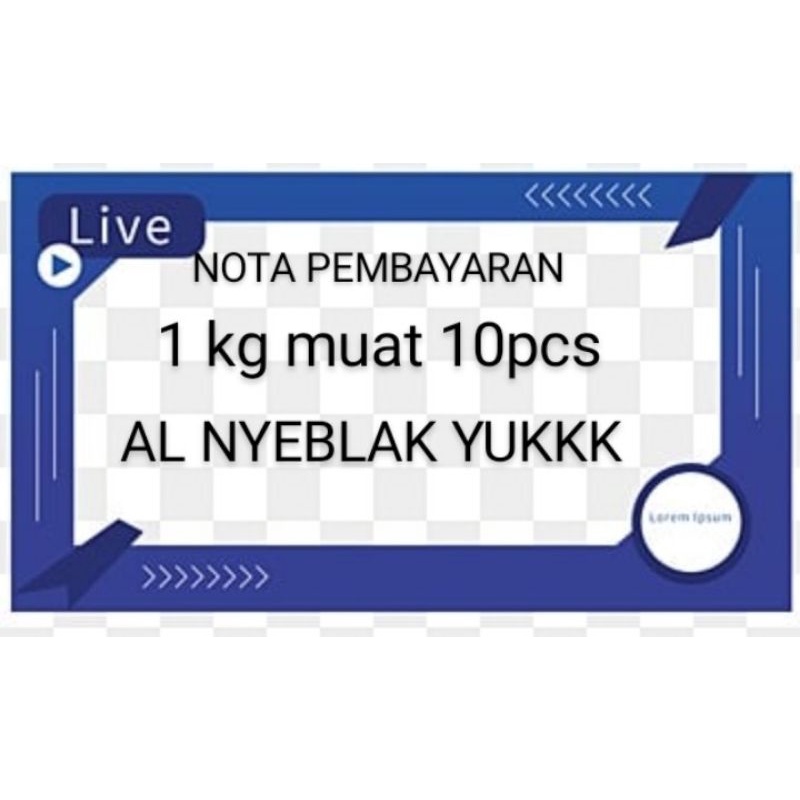 

Nota pembayaran live 4700