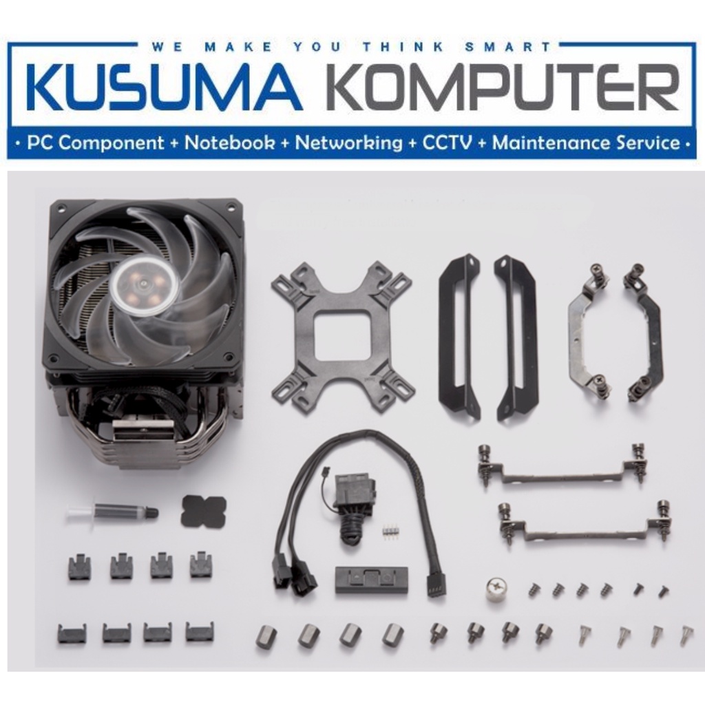 Cooler Mster Hyper 212 RGB Black Edition CPU Cooler  Support LGA 1700