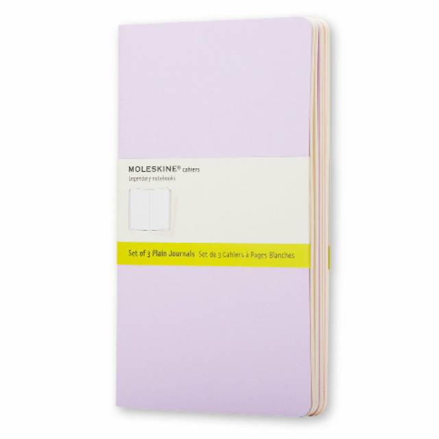 

Moleskine Plain Notebook Journals (3pcs) - Cahiers collection