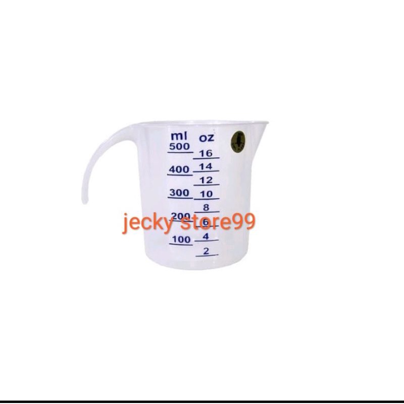 Gelas Takar/Ukur  500ML Gelas Takar Plastik Gelas Takar Air/Gelas Takar Adonan