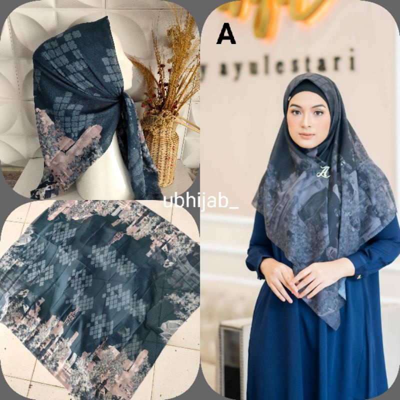 Hijab Voal Motif Ayu Lestari