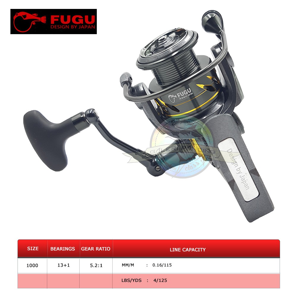 Reel Pancing Power Handle Fugu Eiji 1000 2000 3000 4000 13 +1 Ball Bearing