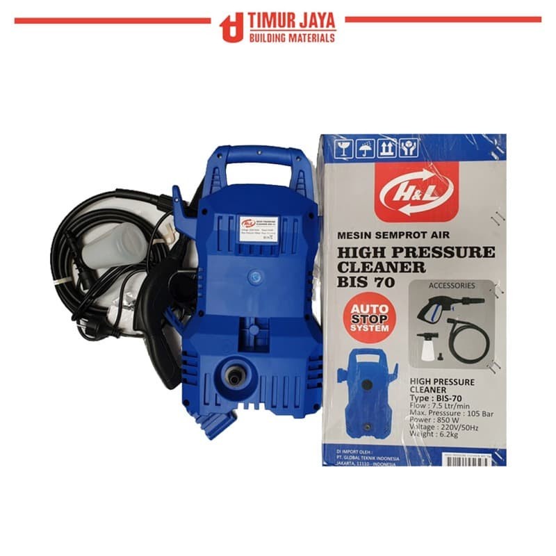 HnL Jet Cleaner High Pressure Mesin Steam Cuci Mobil AC skls laguna 70