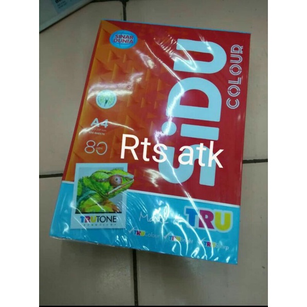 

Kertas warna sidu a4 It 220 turquise 80gsm