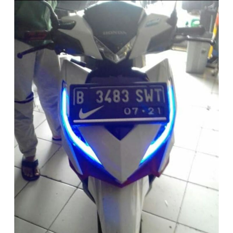 Lampu alis DRL flexible AES original nmax aerox lexi vario dll