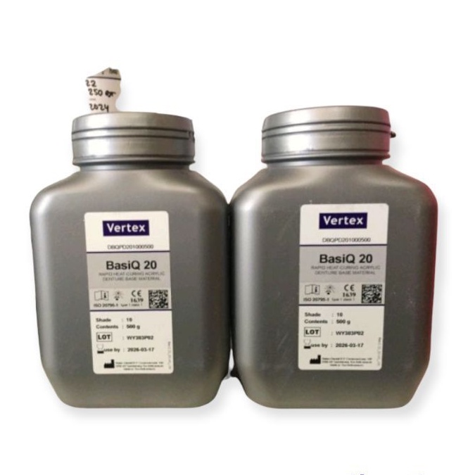 Dental powder vertex basiq 20 Heat curing