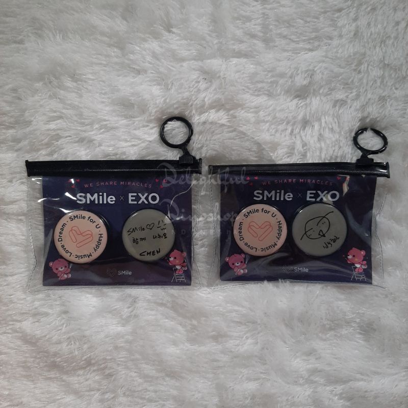 (READY STOCK) SM SMILE FOR U OFFICIAL GRIPTOK EXO CHEN BAEKHYUN