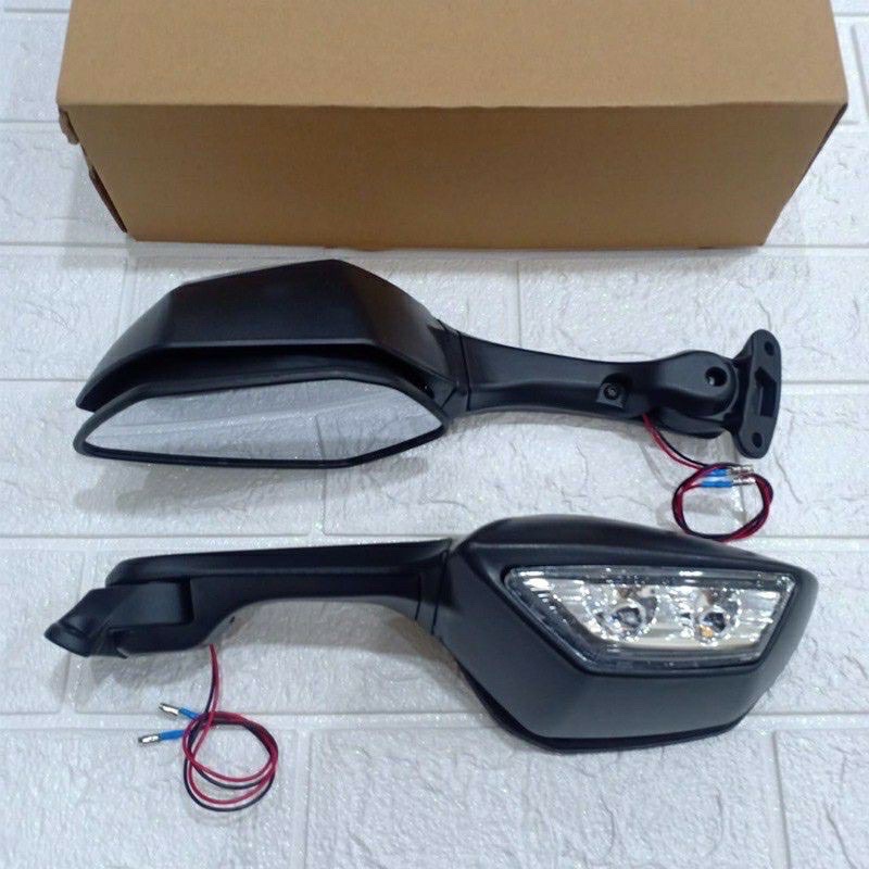 MUMER SPION Winglet/ Spion SEN NINJA zx10 ZX 10 R ZX10R KACA SPION MOGE KAWASAKI ZX 10R R25 R15 CBR250RR HARGA SEPASANG KANAN KIRI TERMURAH