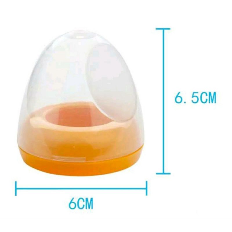 Ring + Cover untuk Botol Pigeon Wide Neck / Tutup untuk Botol Susu Pigeon Wideneck Ring Pigeon merah