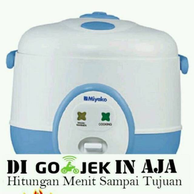 Magic Com Rice Cooker MCM 606A. Kapasitas 0.6 liter. Baru Bergaransi Resmi