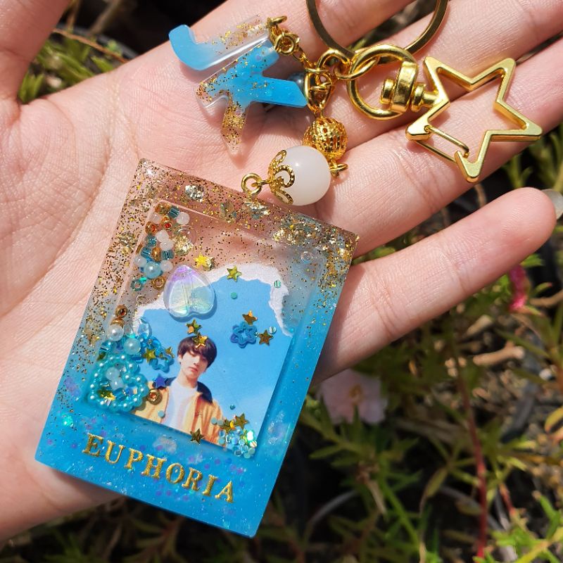 BTS Jungkook Euphoria resin keychain