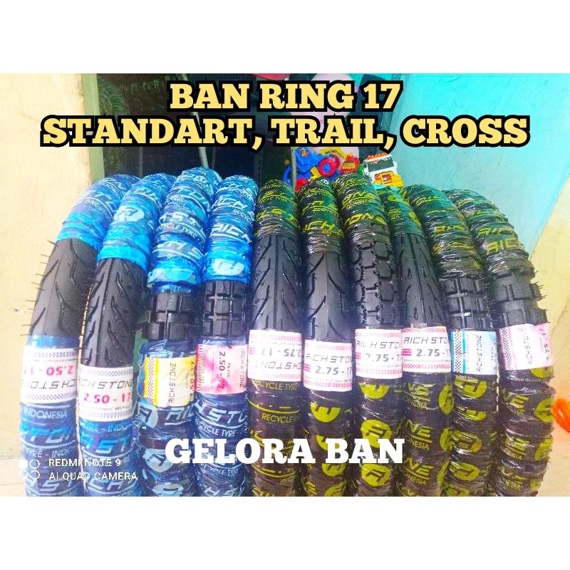 ban motor bebek 250-17 & 275-17 non tubles trail.cros,pacul,cangkul,van tahu,ban flemo ban ban supra