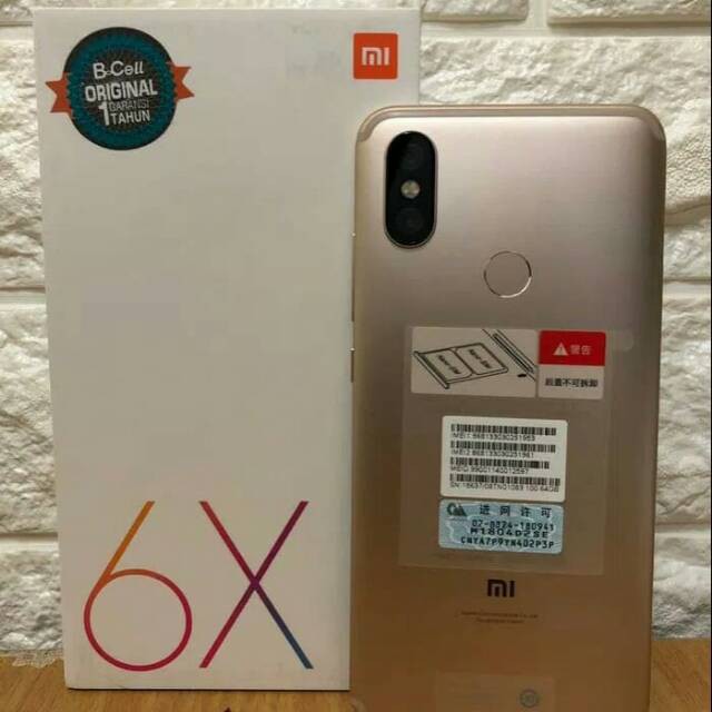 Xiaomi Redmi 6X Ram 4 Rom 64Gb ( SECOND )