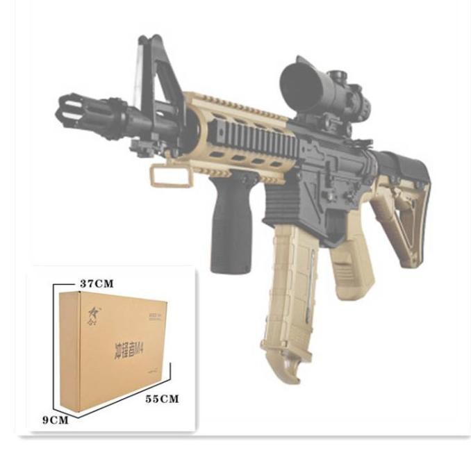 Best Produk] Mainan Gel Blaster M4 Punisher V2 (He-E) Wgb