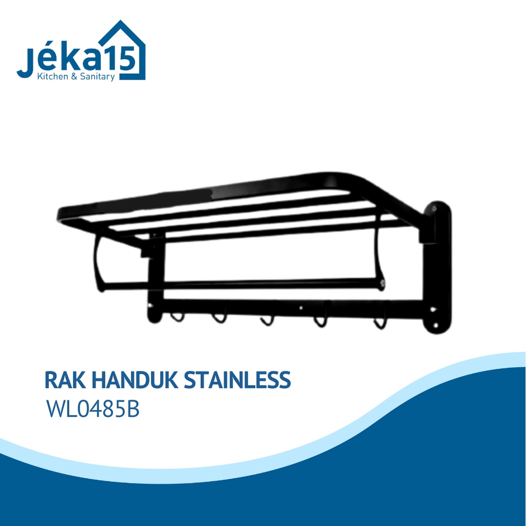 RAK HANDUK STAINLESS | RAK HANDUK KAMAR MANDI | KAPSTOK