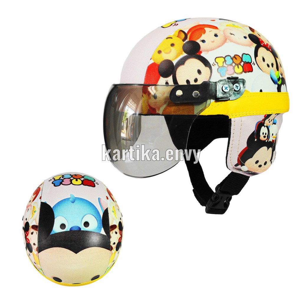 Helm Anak SUPER Balita Retro Tsm Tsum