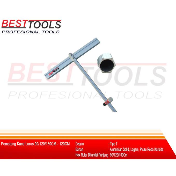 

Promo Murah Straight Glass Cutter T / Pemotong Kaca Lurus 90/120/150Cm - 90Cm