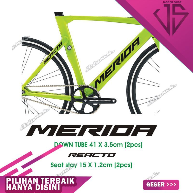 cutting sticker ROAD BIKE MERIDA stiker sepeda