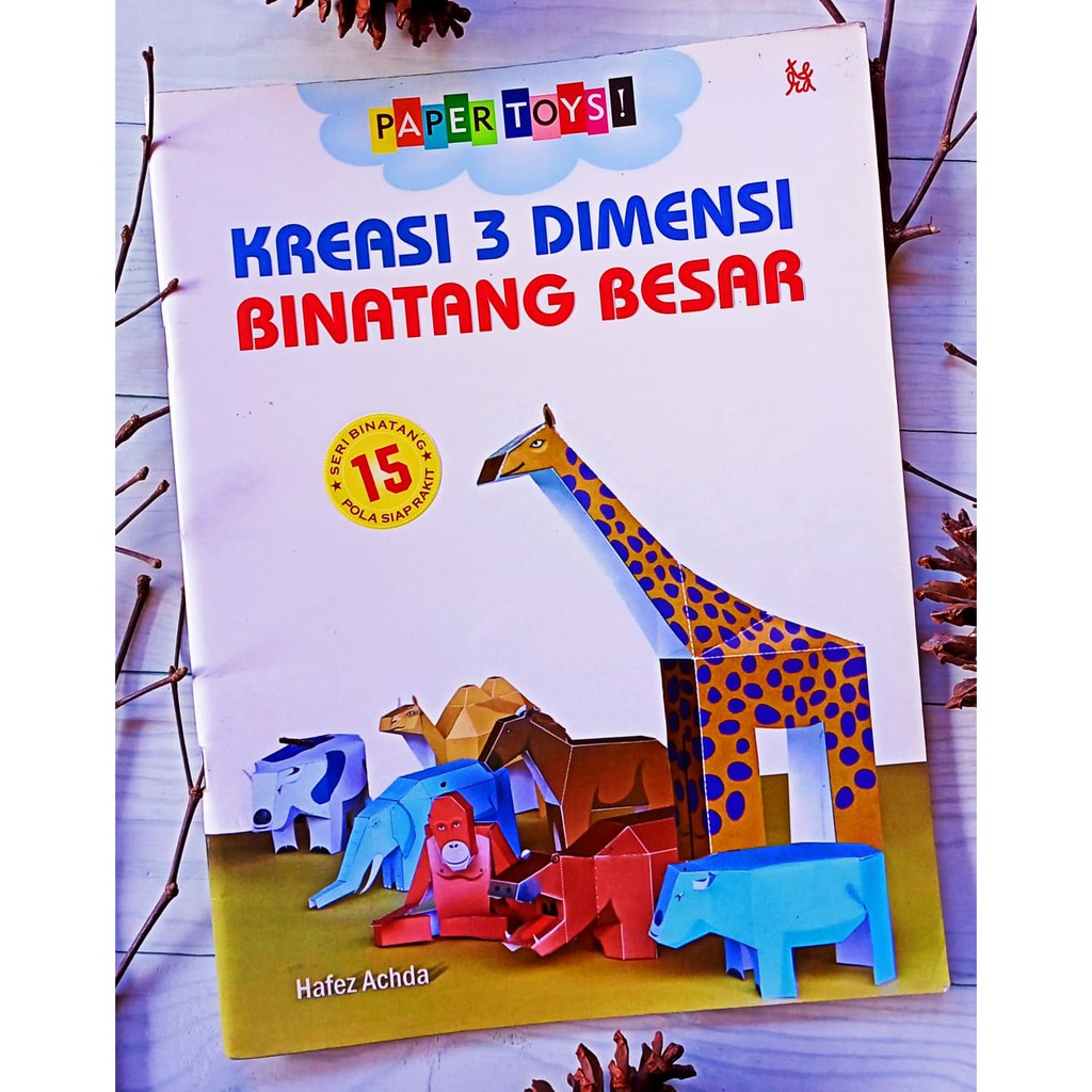 

Paper Toys ! Kreasi 3 Dimensi Binatang Besar