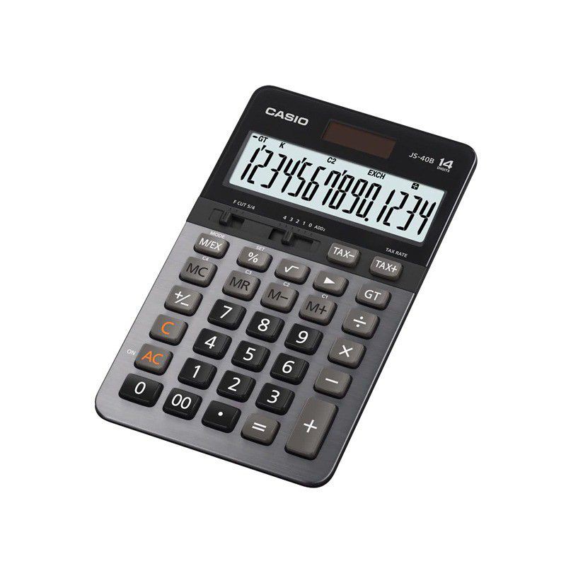 

Casio Heavy Duty Calculator JS-40B - Kalkulator Kantor Office JS 40 B