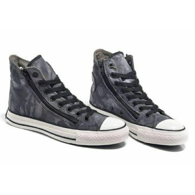 Converse Grey Tie-dye Double Zipper