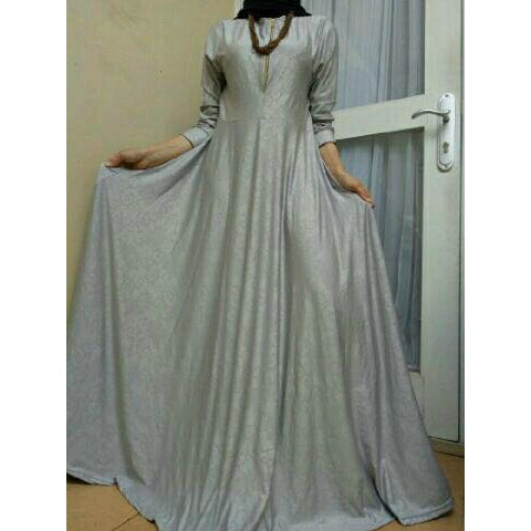 Gamis Jersey Embos ABU MUDA/SILVER