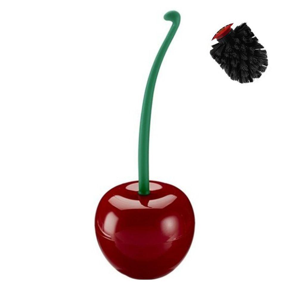 Top Cherry New Bathroom Suit toilet Brush holder Sikat Wc Tempat Sikat Wc Lovely