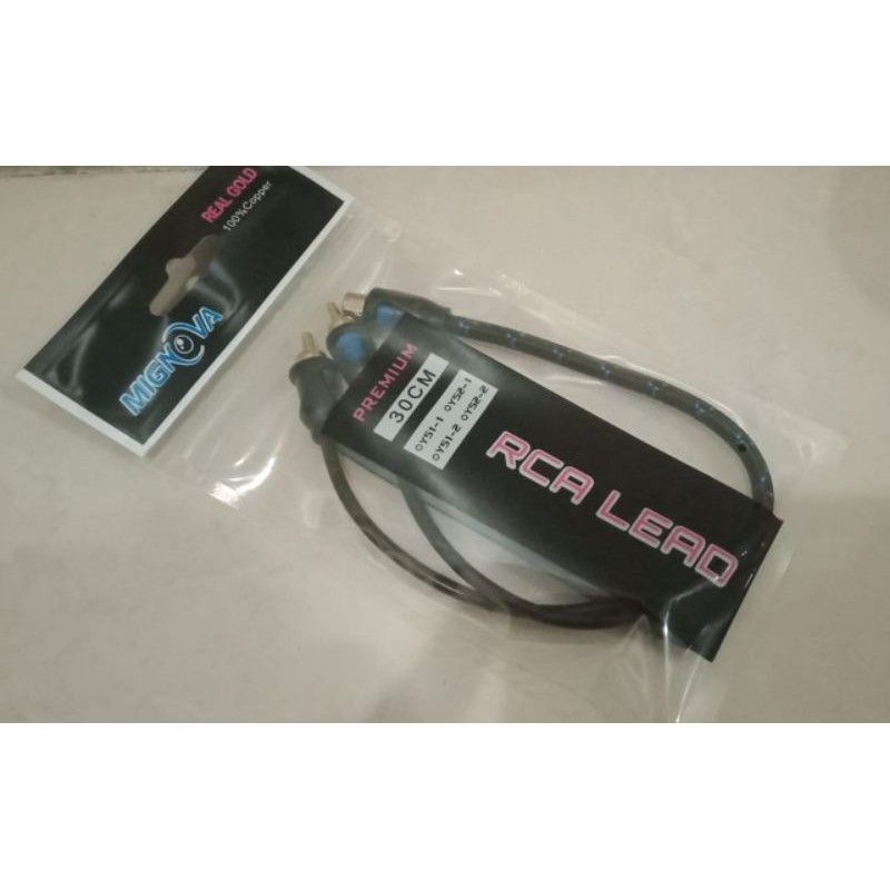 kabel rca cabang mignova 1 in 2 out 30cm