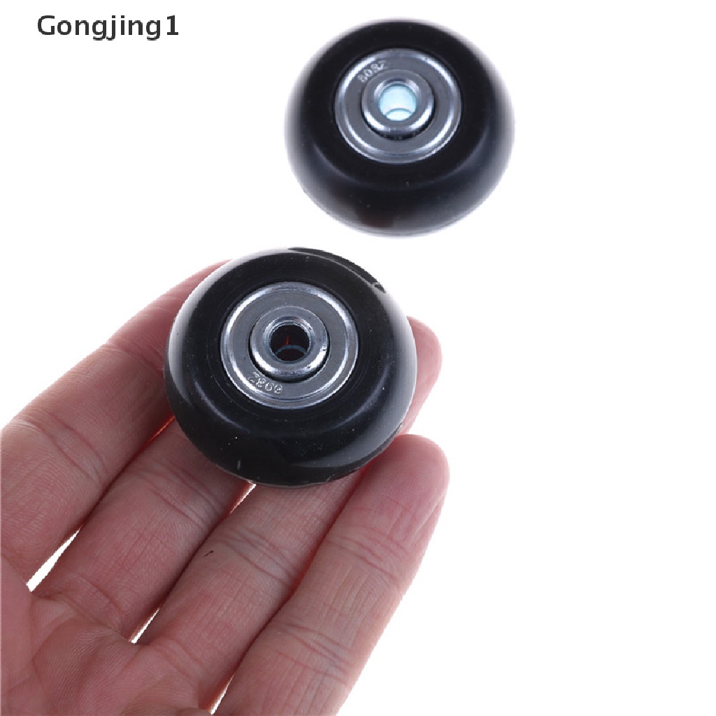 Gongjing1 2pcs Roda As Koper Pengganti Ukuran 40x18mm