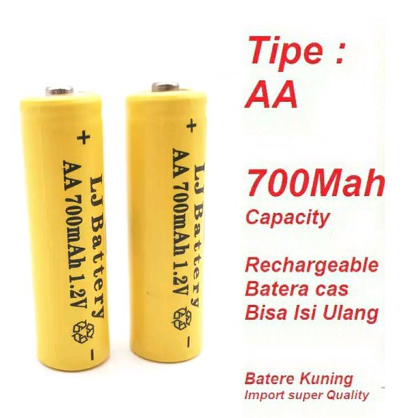 BATERAI AA CAS RECHARGE 1,2V - 1PCS