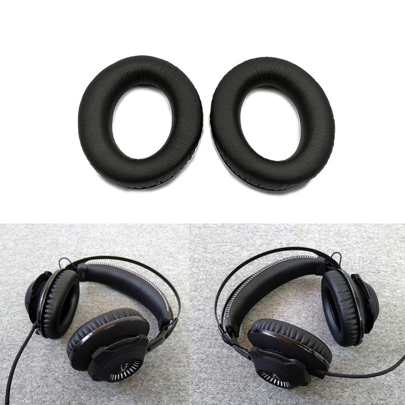btsg 1 Pair Replacement foam Ear Pads pillow Cushion Cover for kingston HyperX Cloud Revolver S Gaming Headset