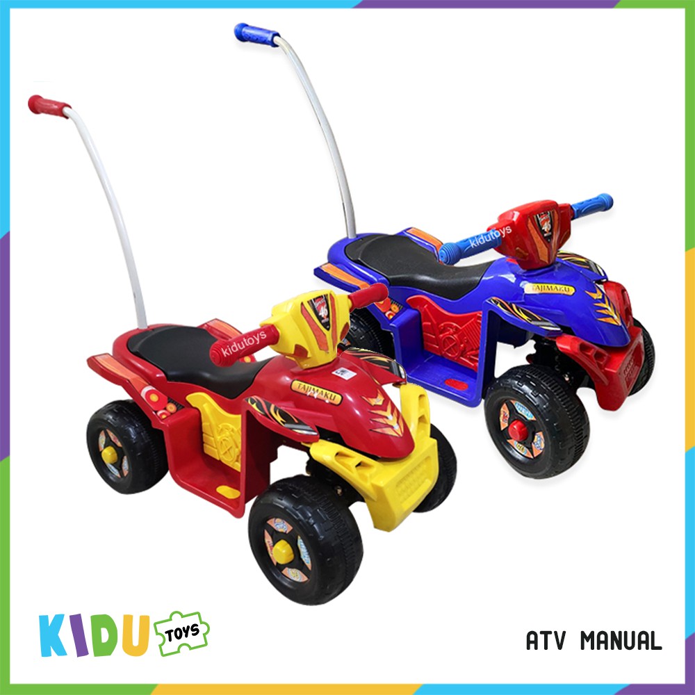 Mainan Anak Motor Motoran ATV Dorong Manual Kidu Toys