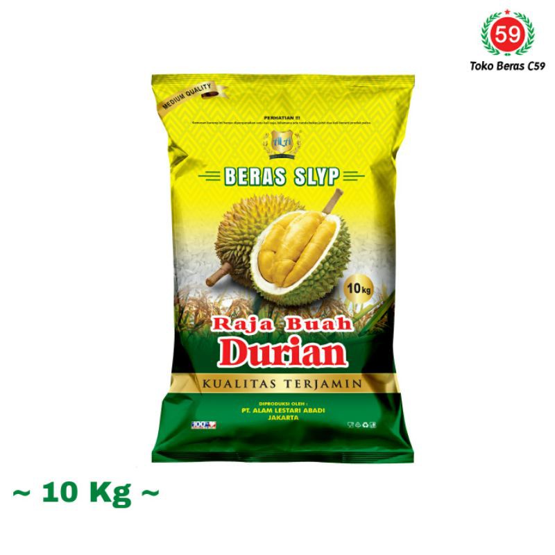 

Beras (MEDIUM) Raja Buah "Durian" 10 kg