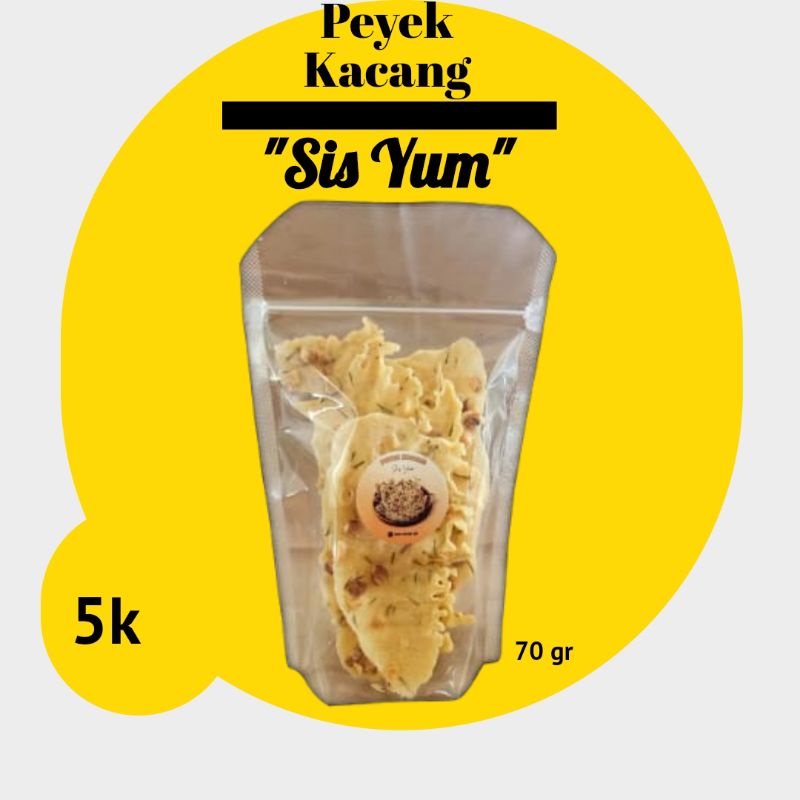 

Peyek Kacang "Sis Yum