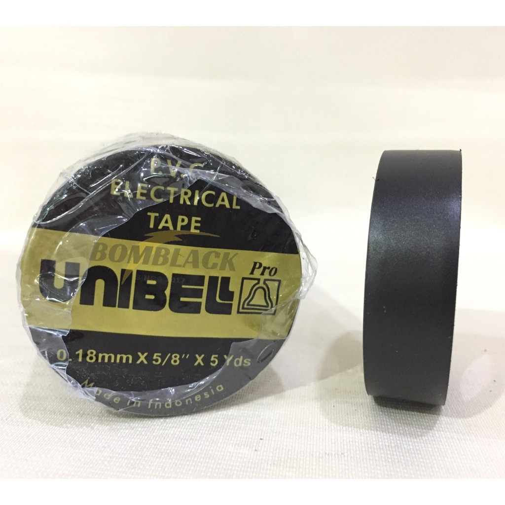 Isolasi Kabel Listrik 4,5m 5yard Unibell Isolasi Selotip Solasi Elektronik MURAH-1